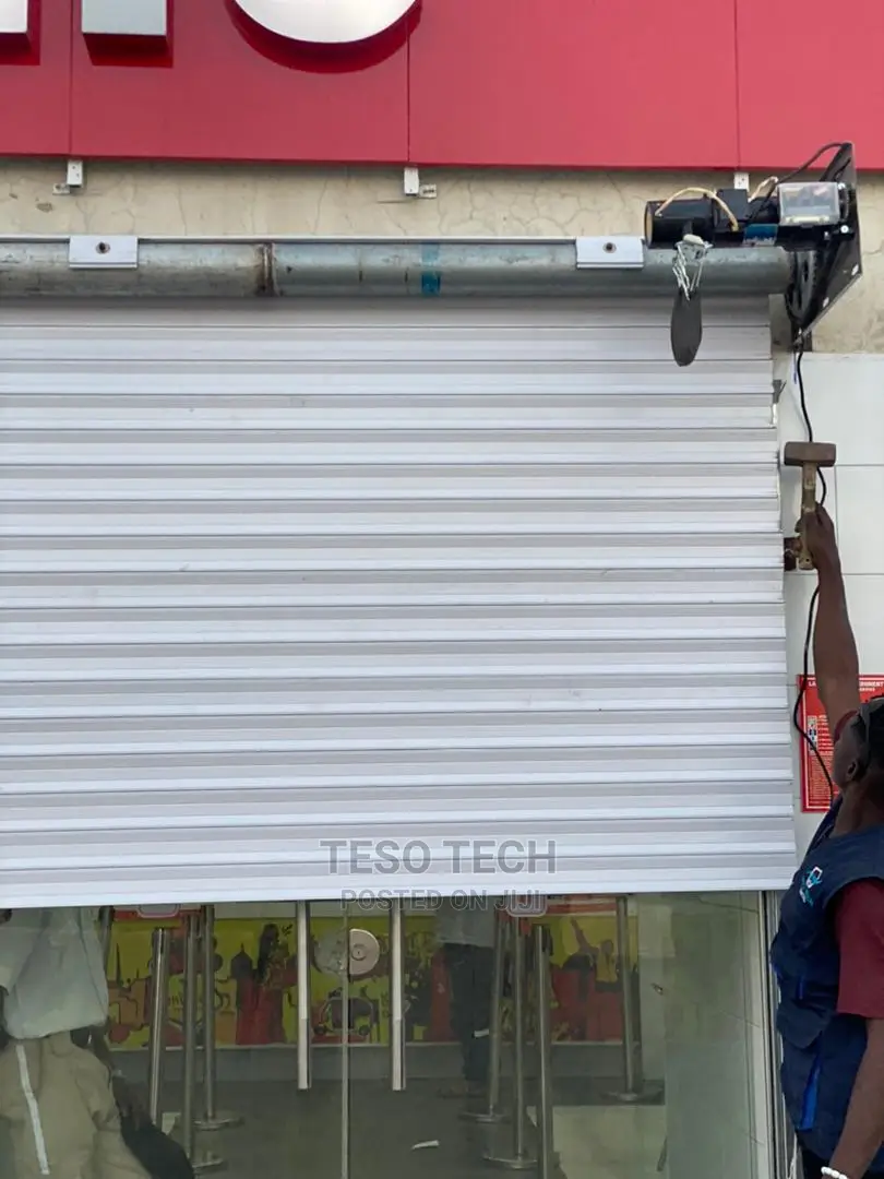 Teso Tech Rolling Garage Door In Lagos