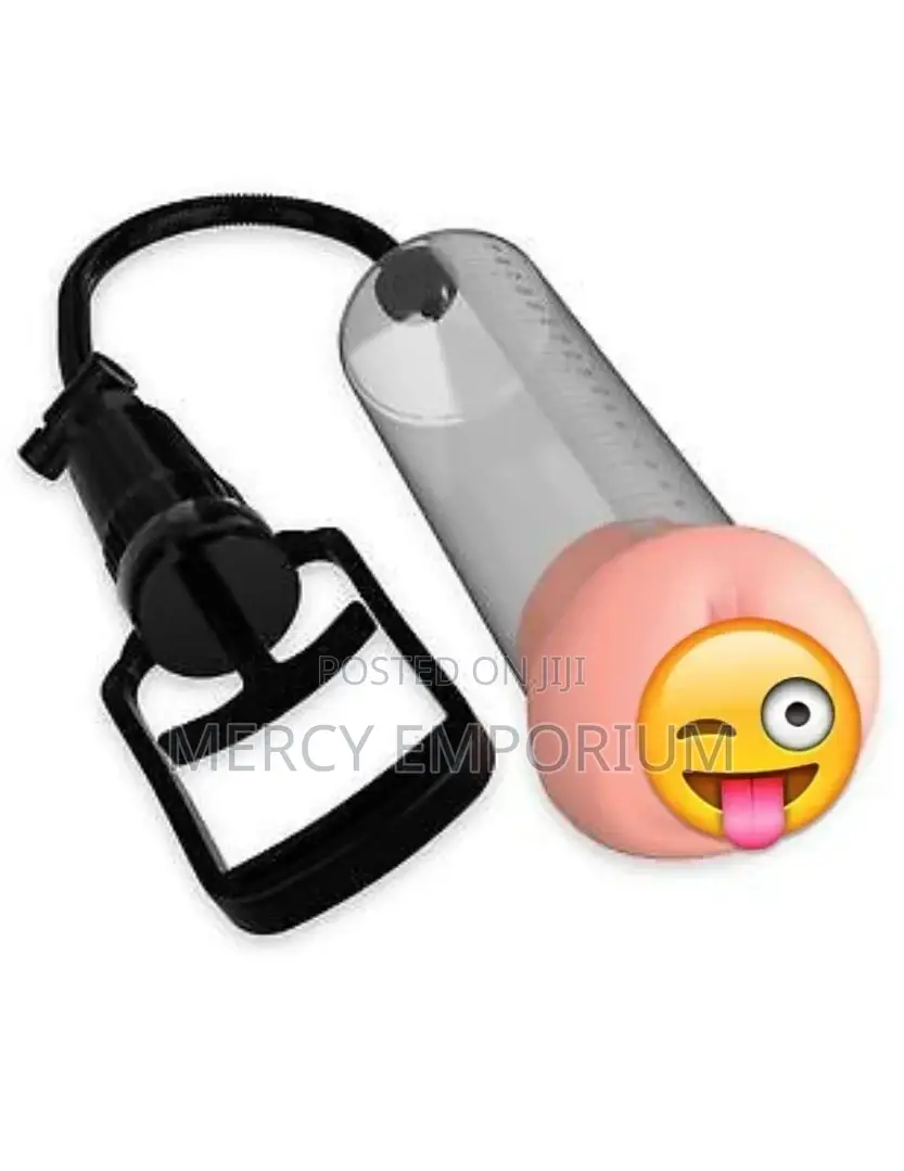 Trigger Penis Enlargement Pump + 3 Seal Realistic Flesh