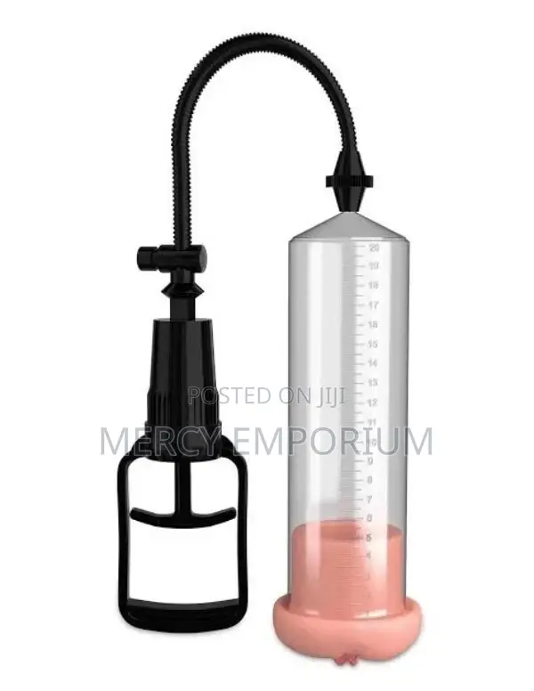 Trigger Penis Enlargement Pump + 3 Seal Realistic Flesh