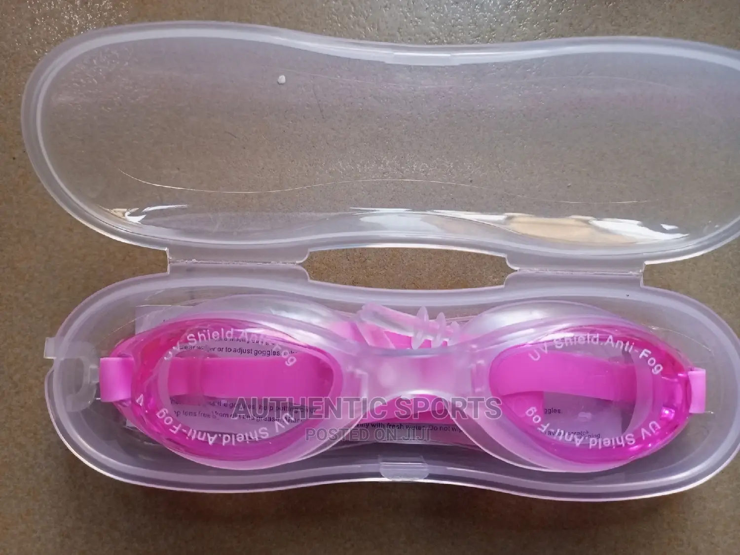 Adjustable Swimming Goggles With Ear Plugs