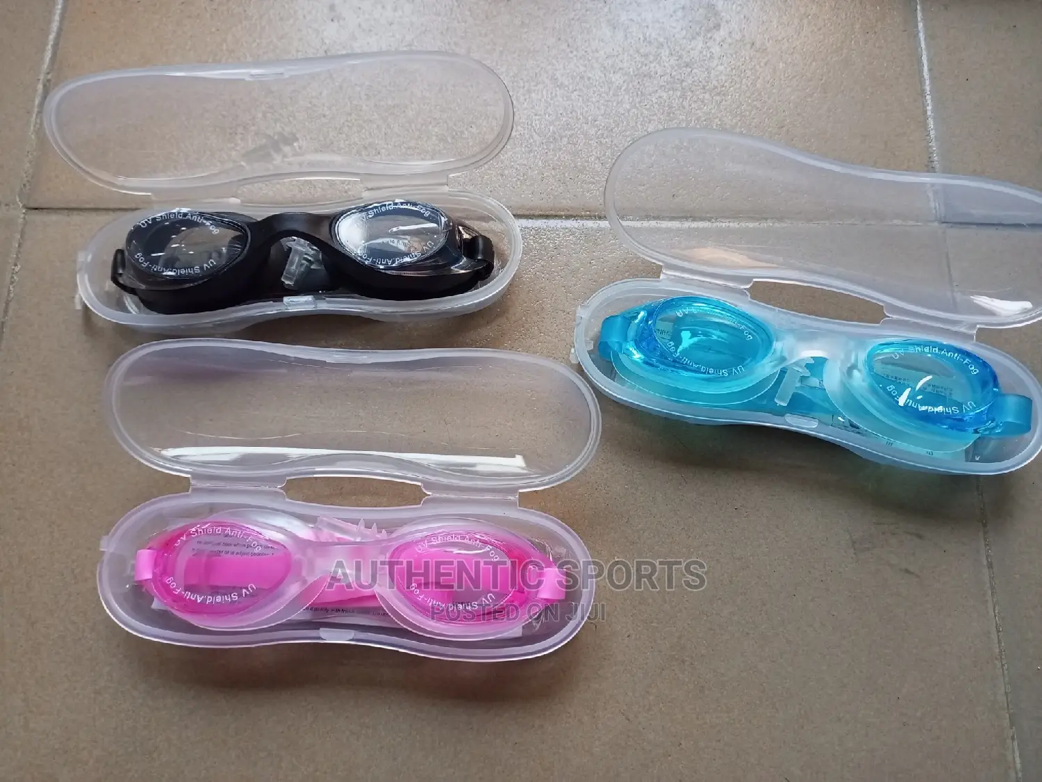 Adjustable Swimming Goggles With Ear Plugs