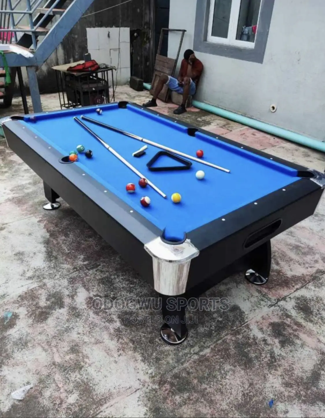 Blue Felt Good Foreign Snooker