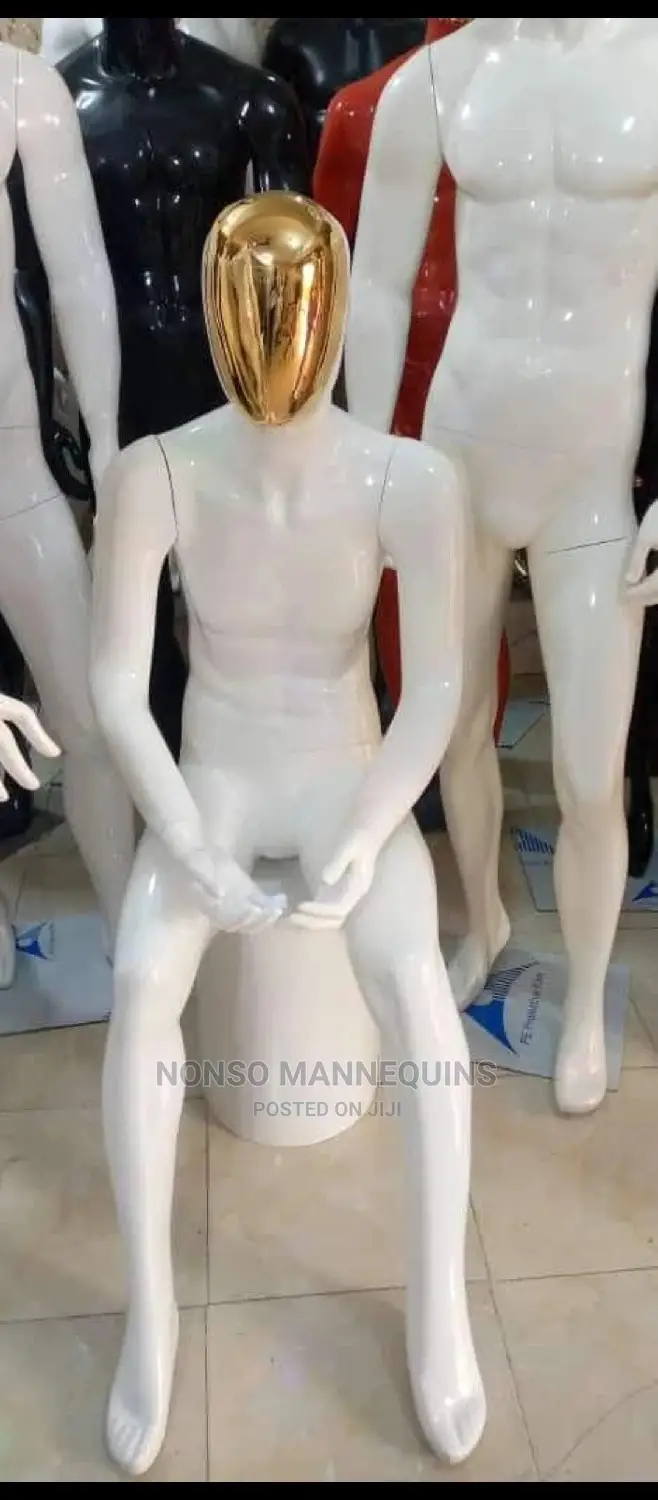 Male Sitting Down Mannequins