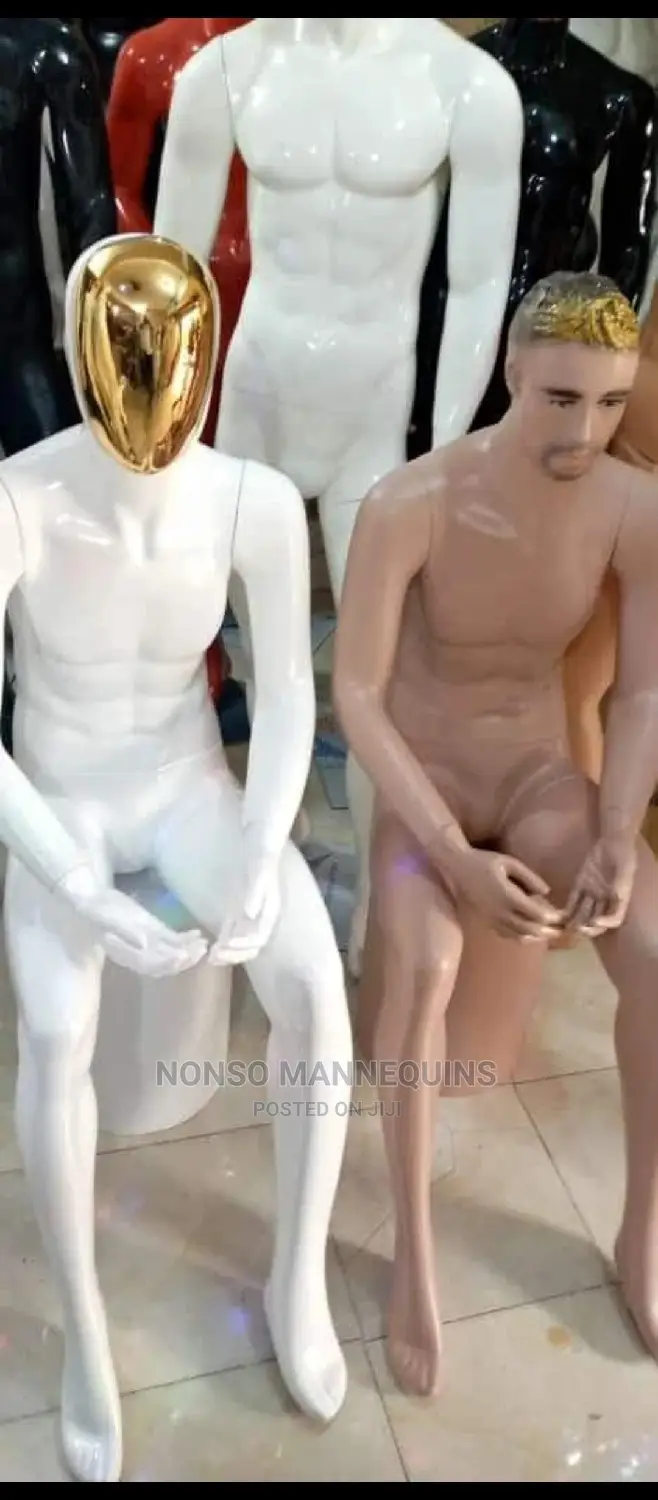 Male Sitting Down Mannequins