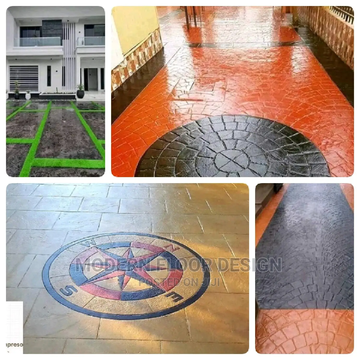 The Unique Mordern Stamp Floor