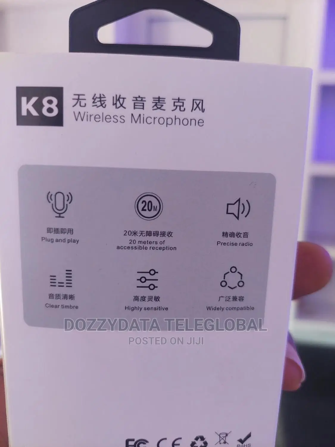 Wireless Microphone for Video Creators and Content Makers