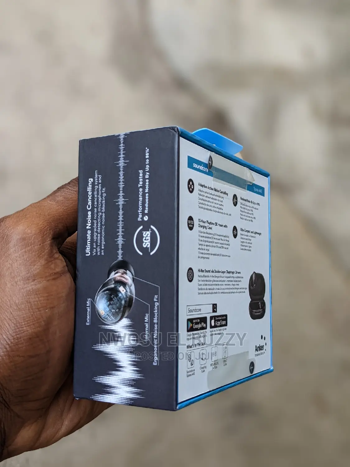 Anker Space A40 Headphones Earbuds Noise Cancellation