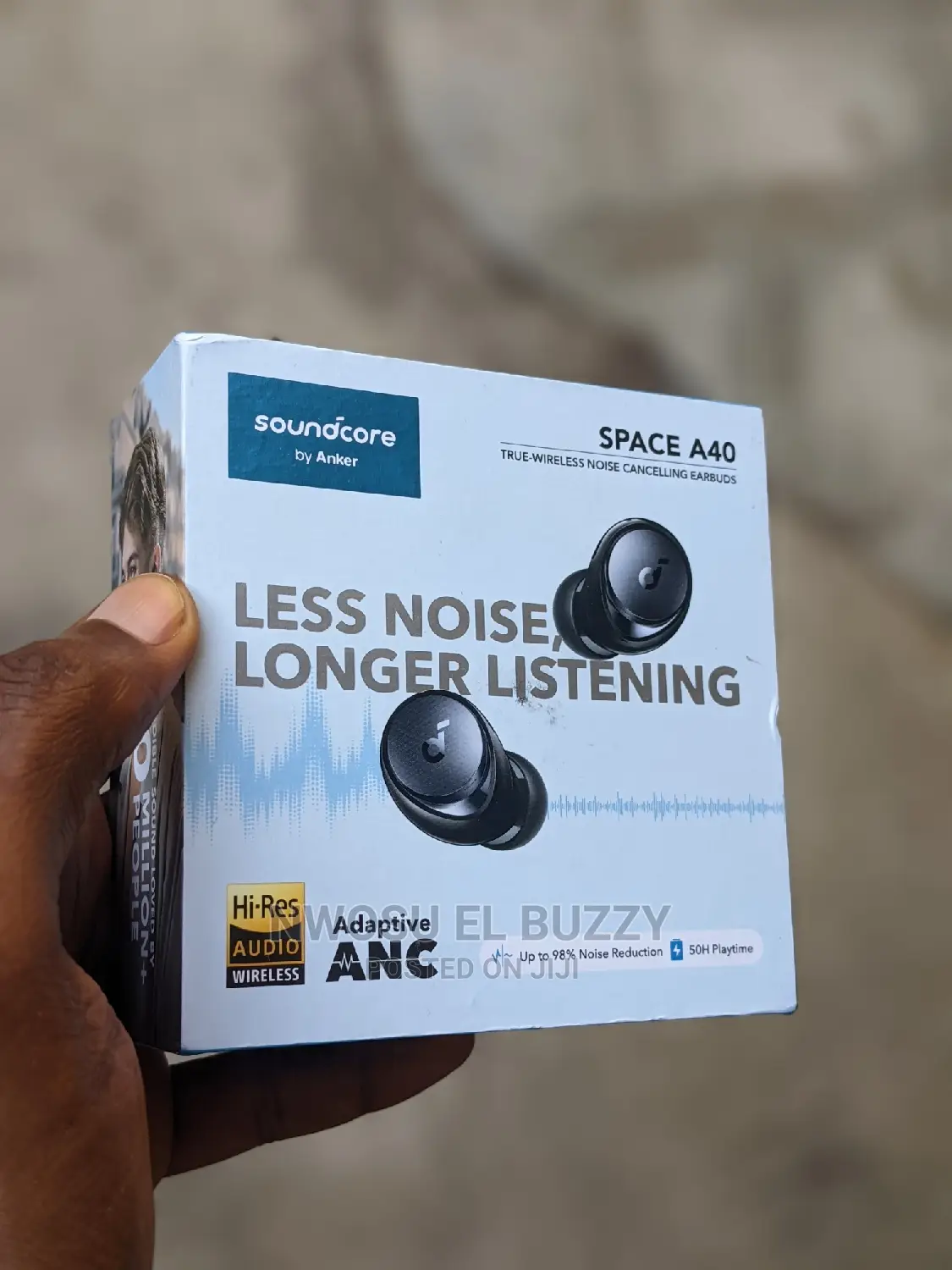 Anker Space A40 Headphones Earbuds Noise Cancellation