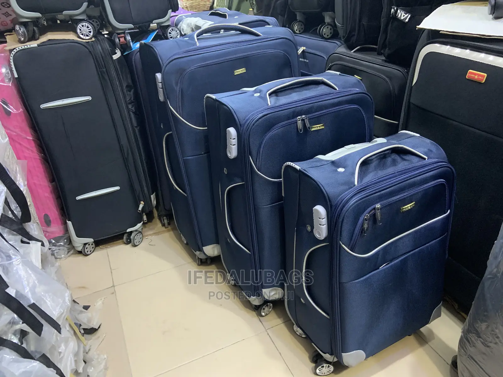 Set of Durable Traveling Luggage