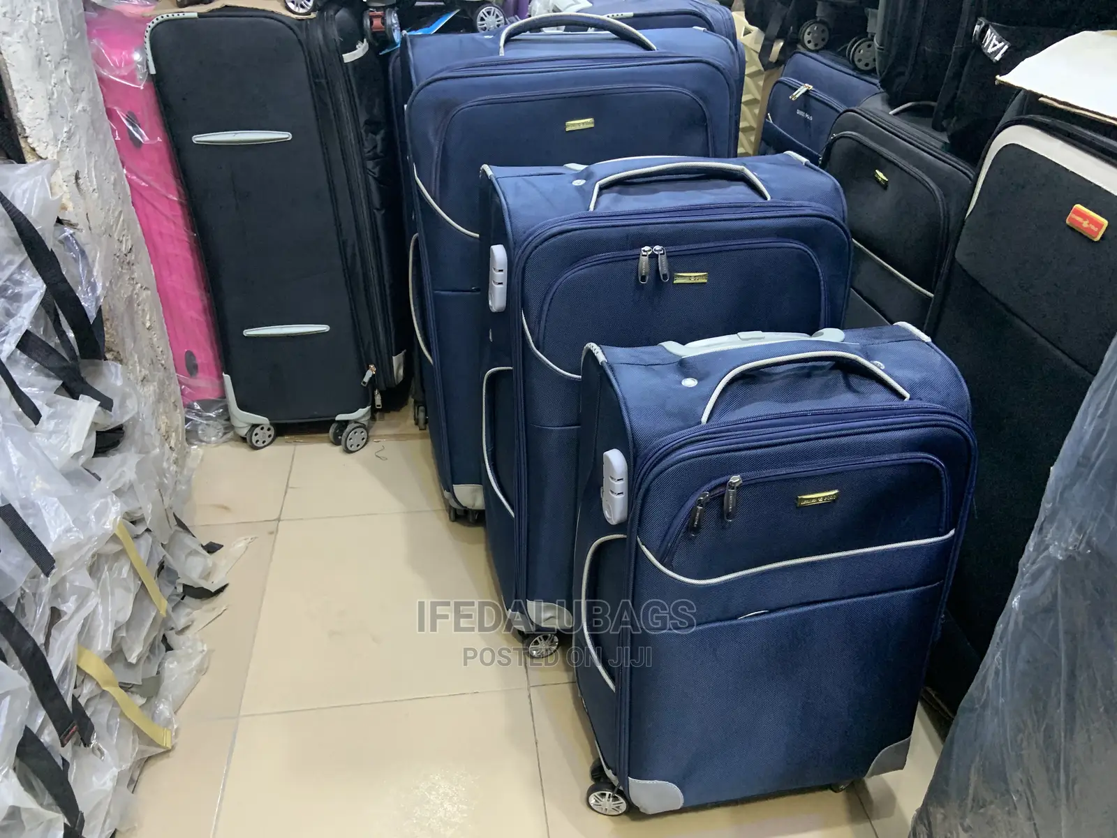 Set of Durable Traveling Luggage