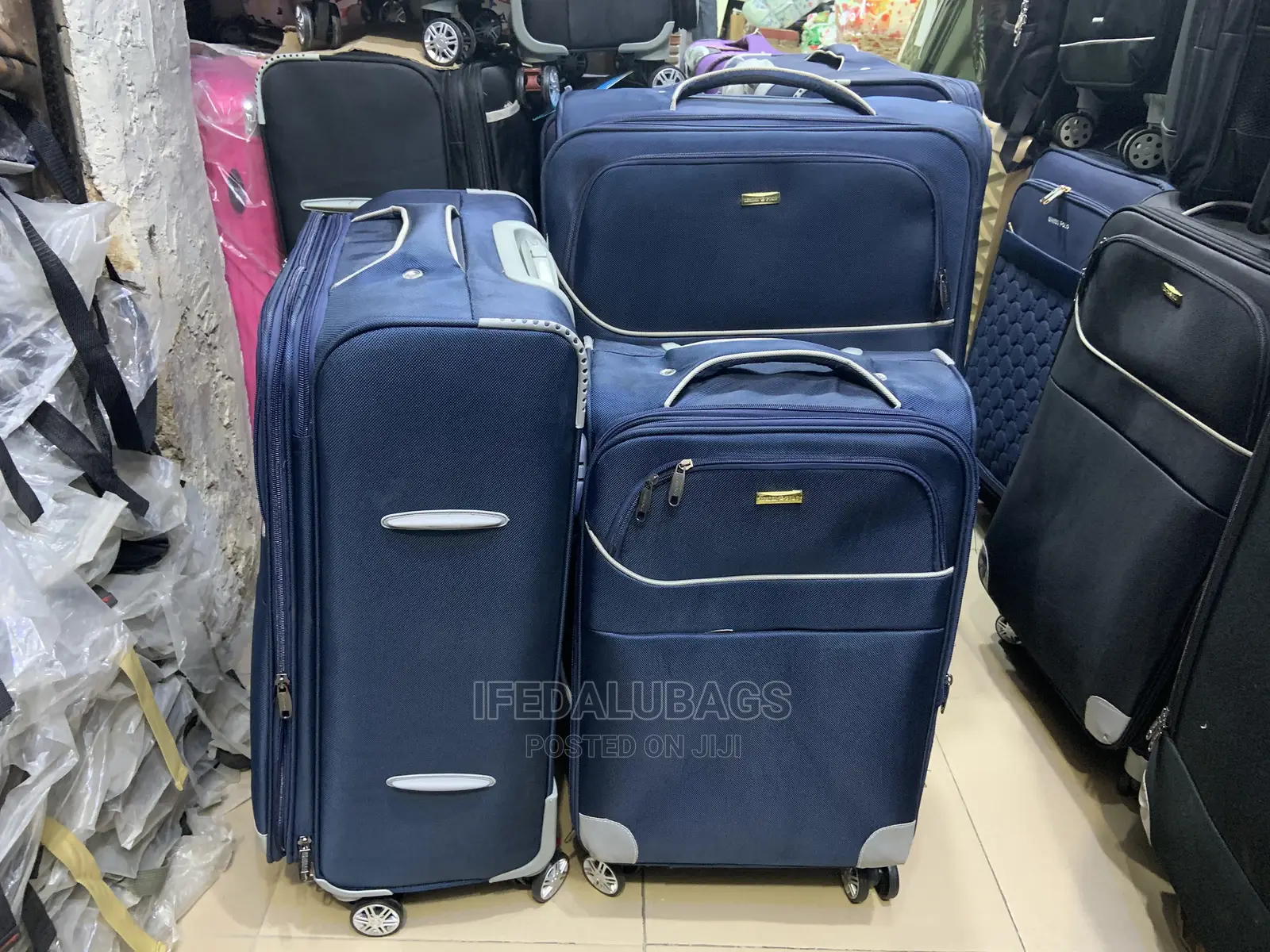 Set of Durable Traveling Luggage