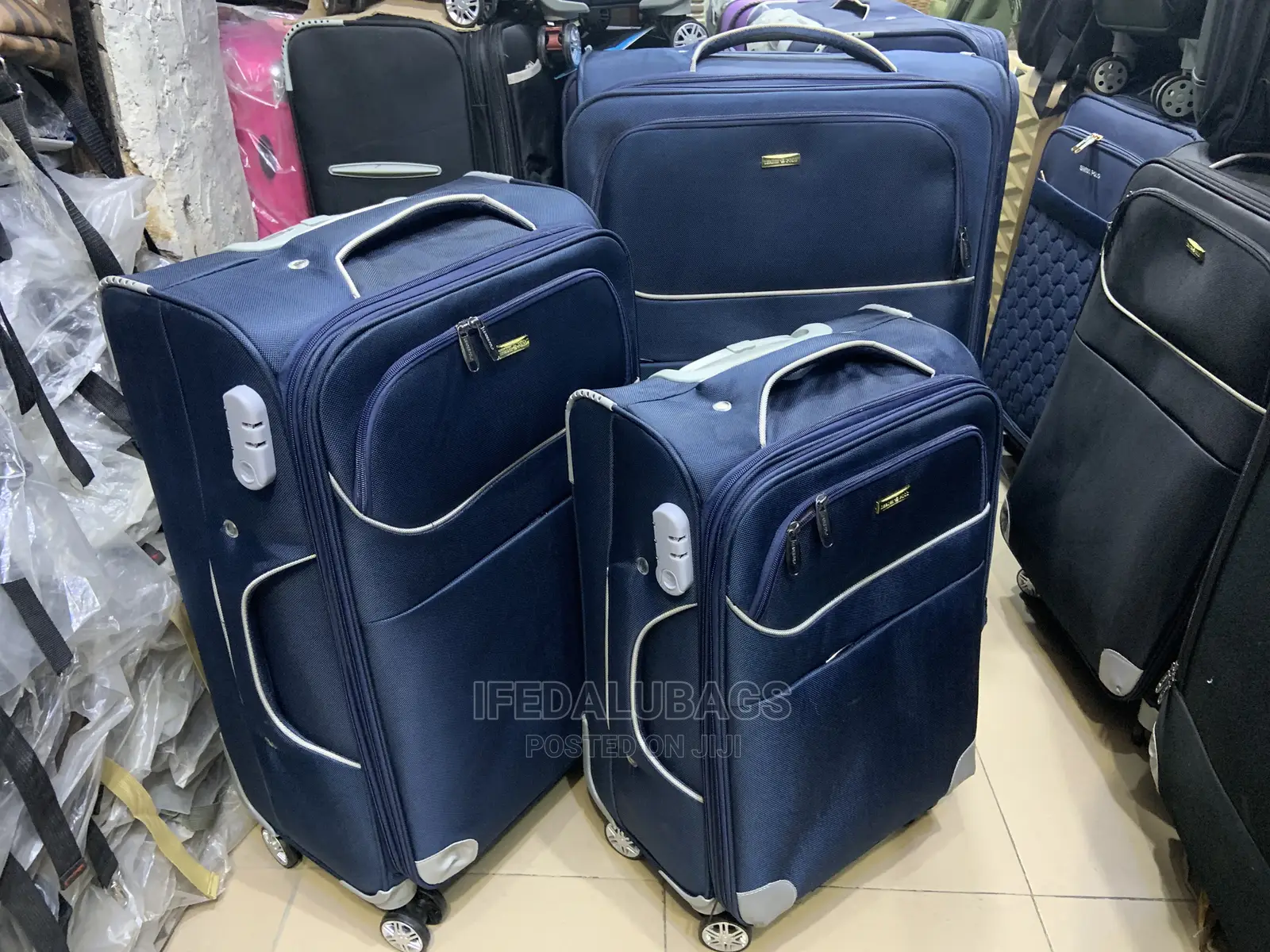 Set of Durable Traveling Luggage
