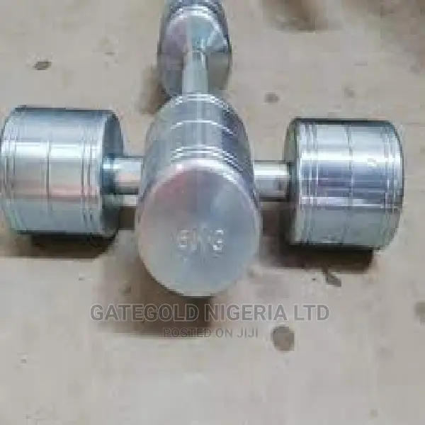 JDB03C-6 Pro Chrome Dumbbell in Pairs – 6KG (PAIR)