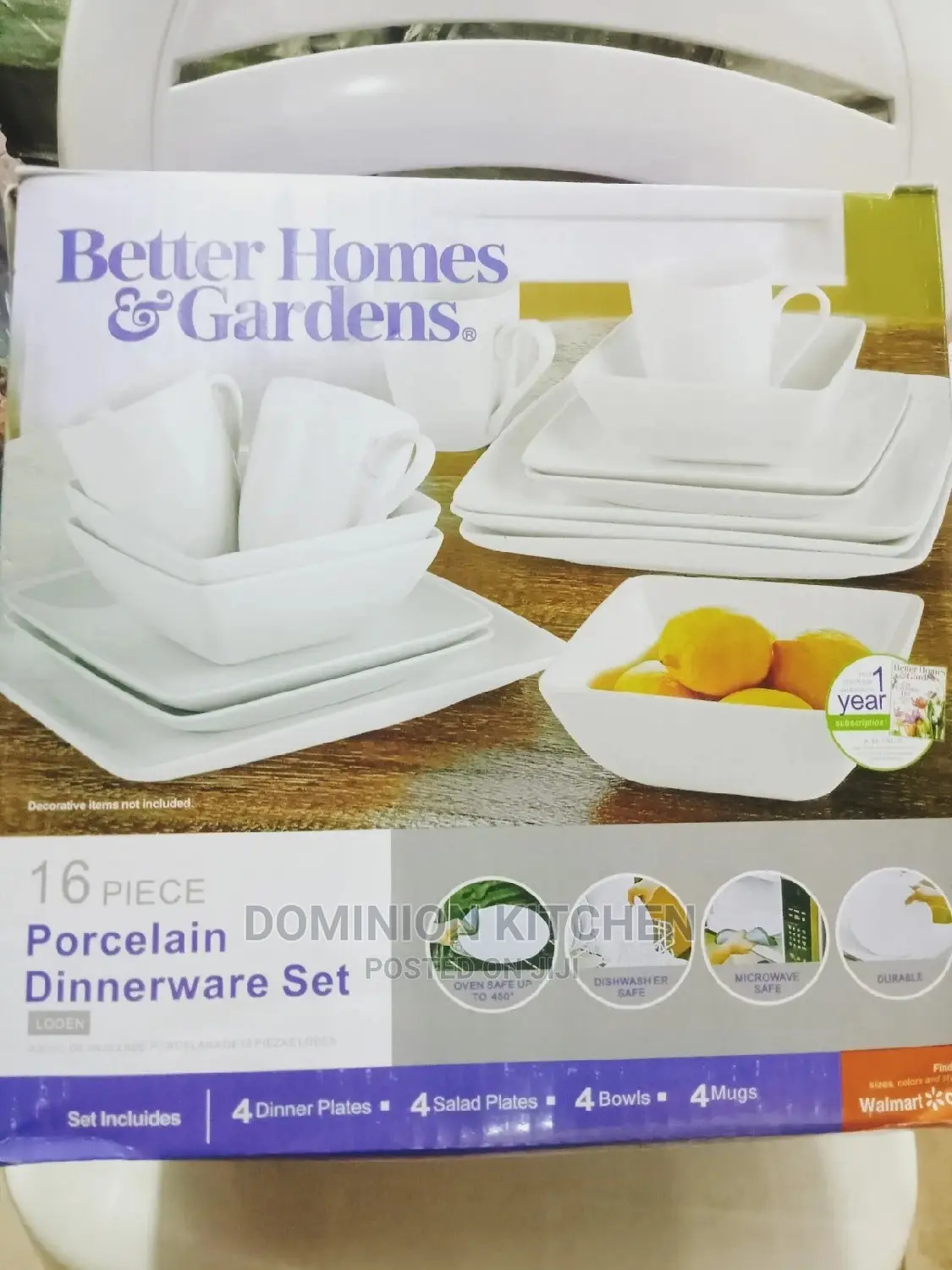 16pcs Porcelain Dinnerware Set