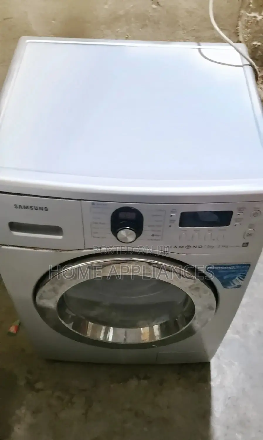 Latest Samsung Diamond Drum 7kg Washing Machine With Dryer