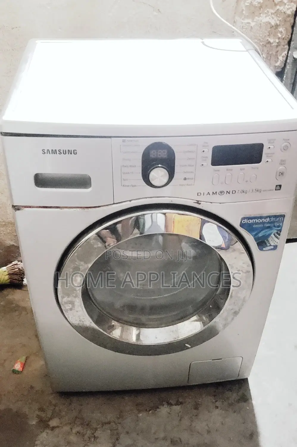 Latest Samsung Diamond Drum 7kg Washing Machine With Dryer