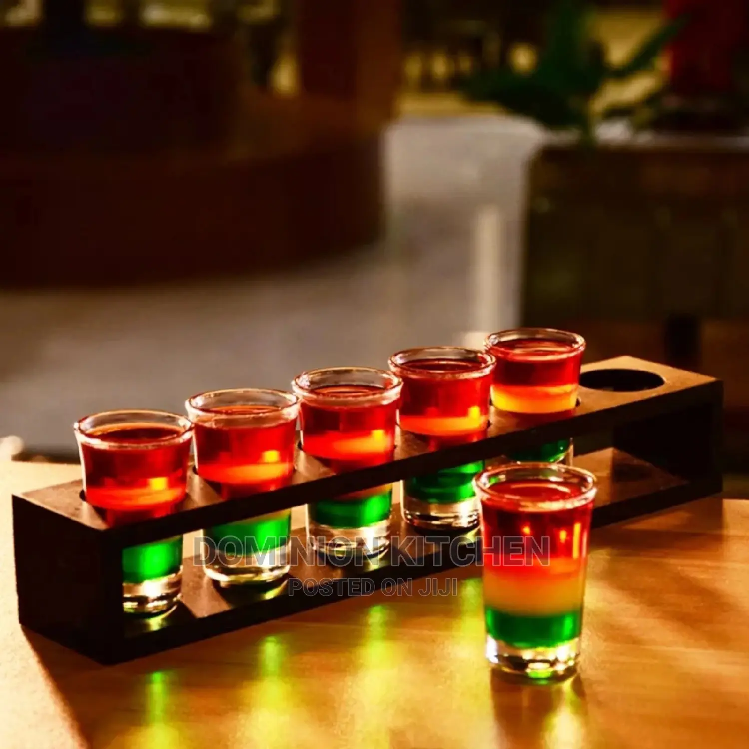 Tequila Holder and Glass Cups