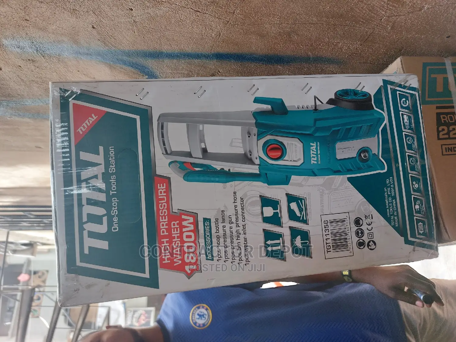 Total High Pressure Washer 1800W (Tgt11356)
