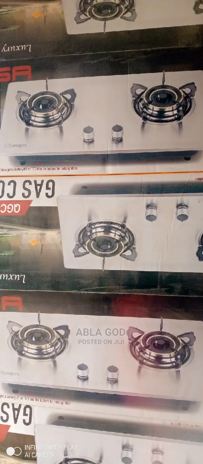 Qasa GAS Cooker 2B Premium Cabinet.