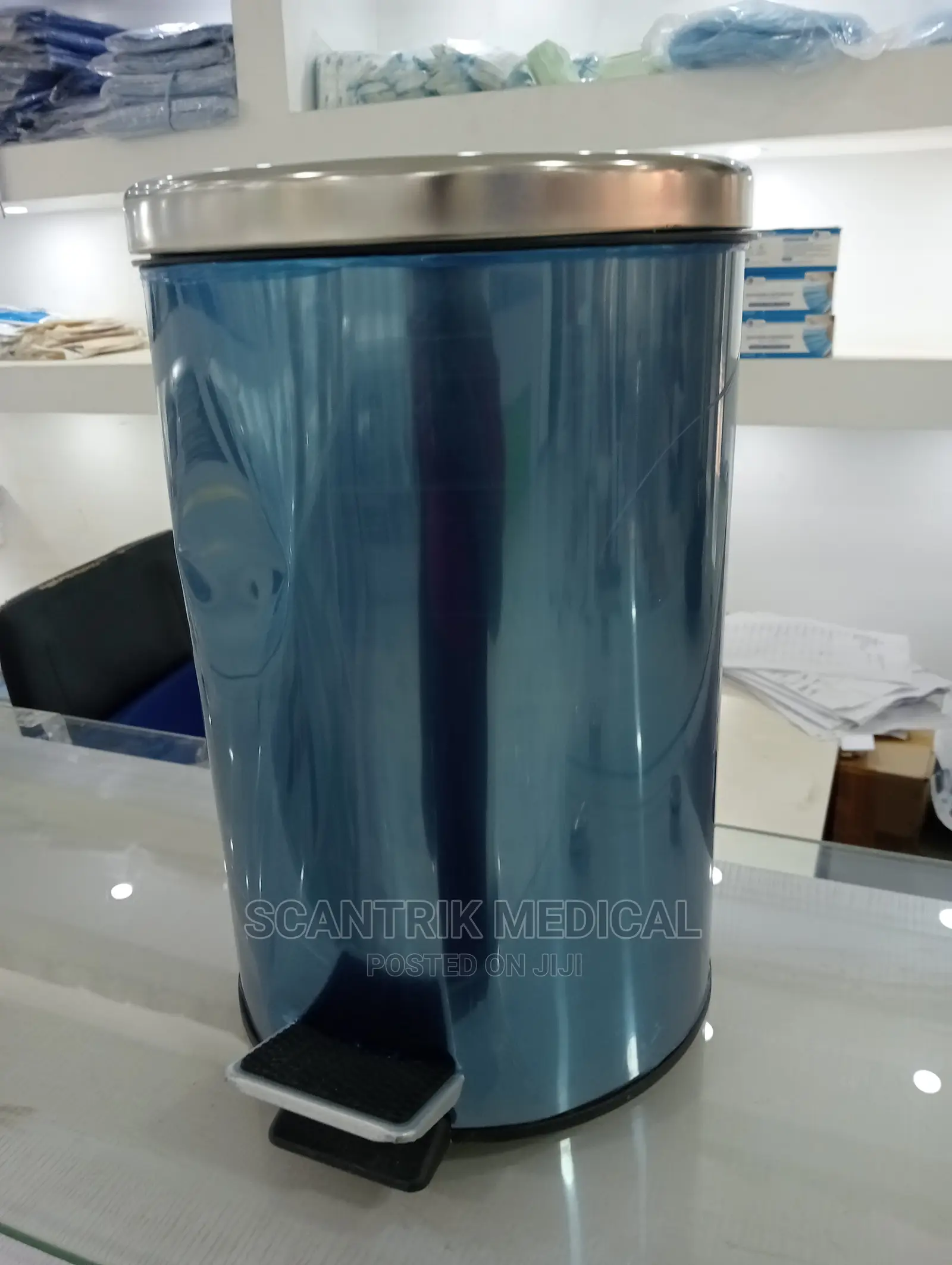Portable Stainless Trash Can