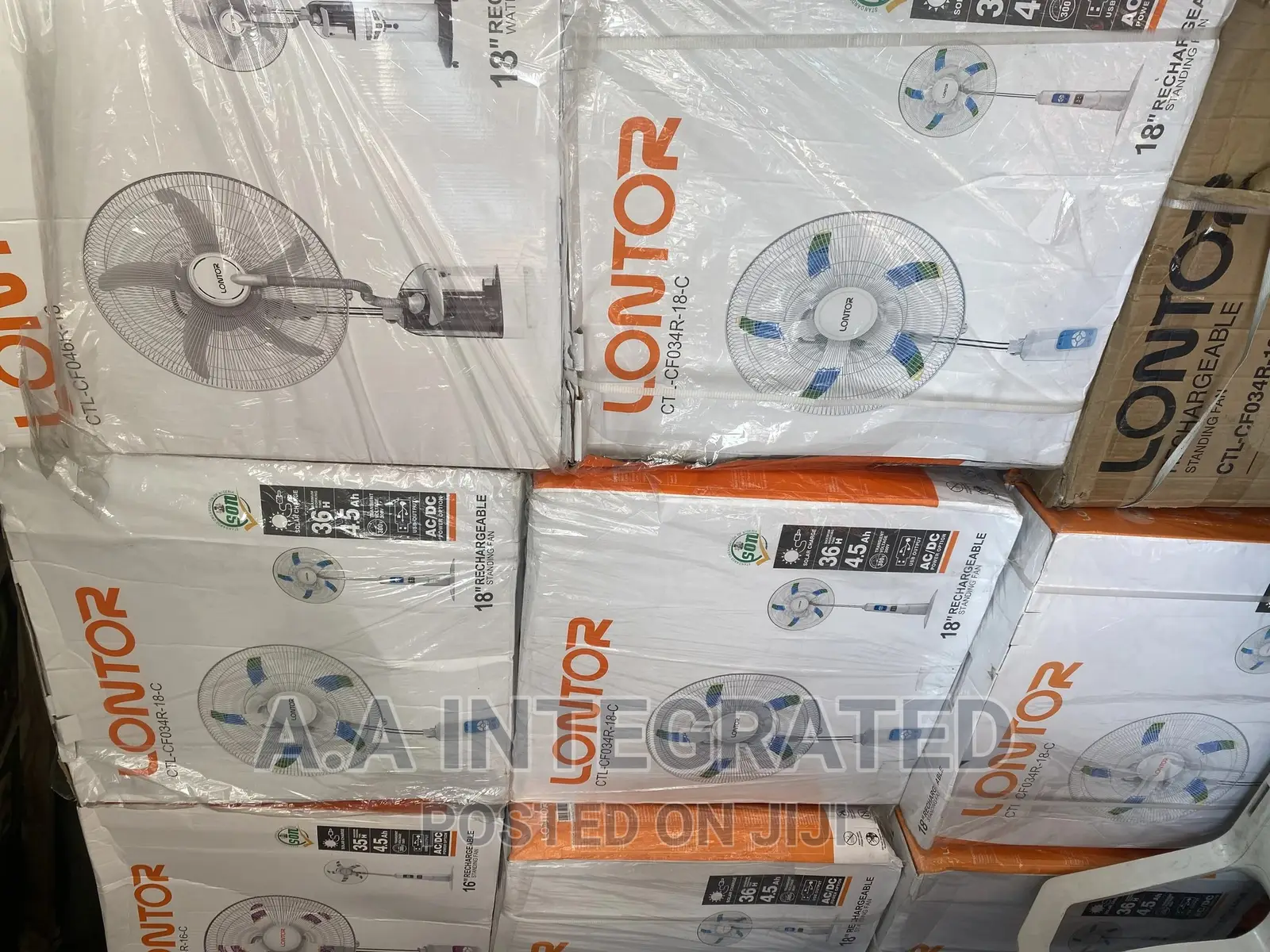 Lontor Rechargeable Standing Fan
