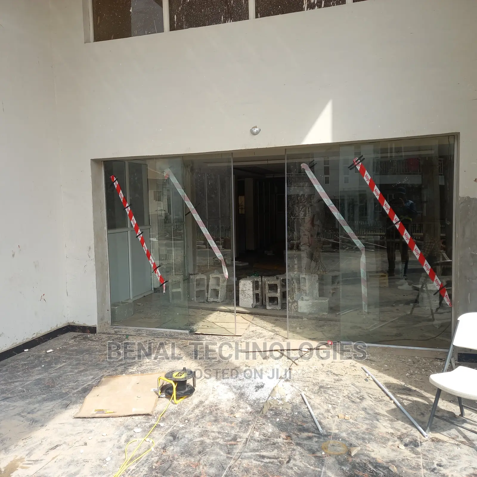 Premium Automatic Building Entrance Door in Onitsha
