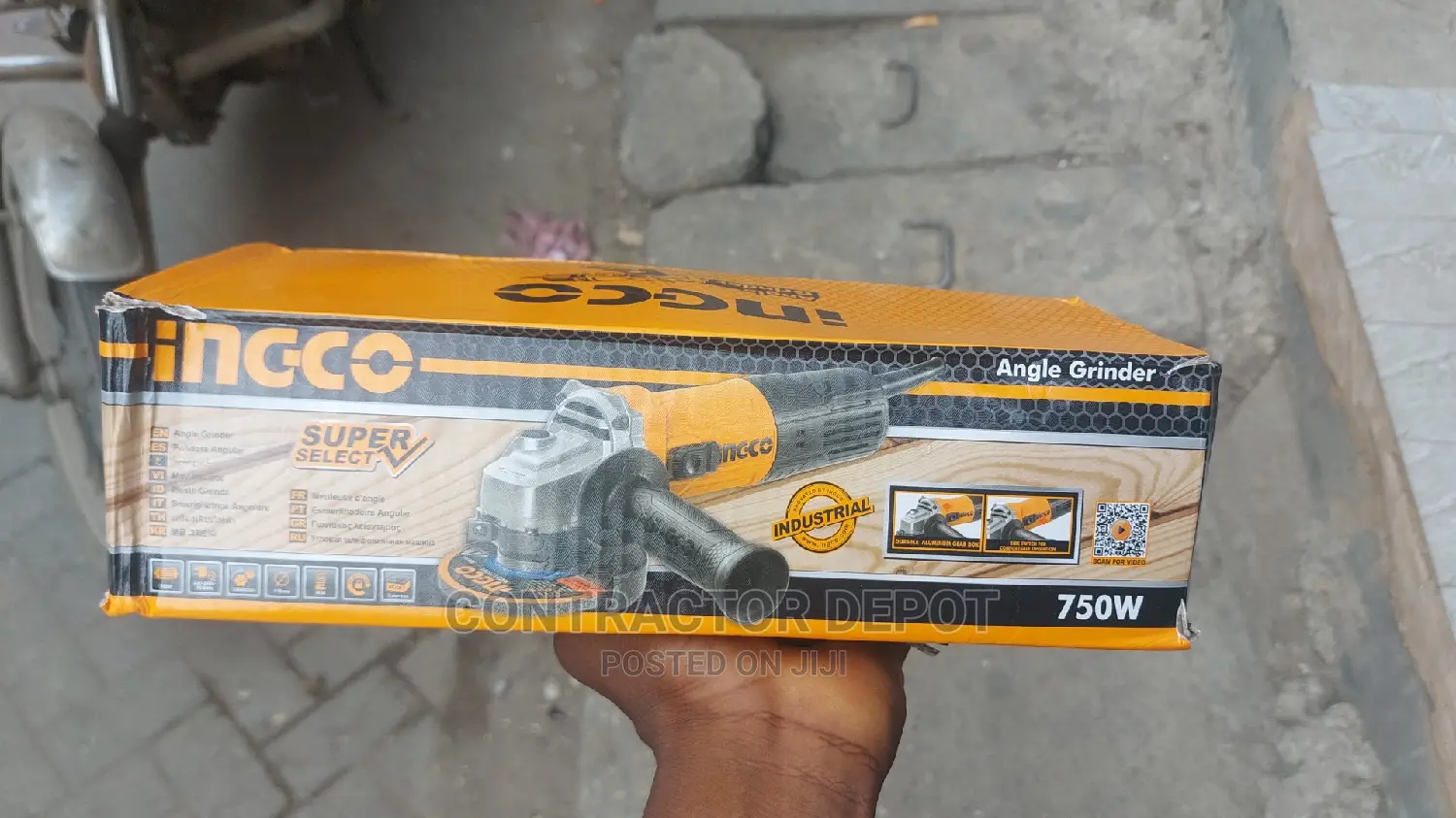 Ingco Angle Grinder 750w 115mm