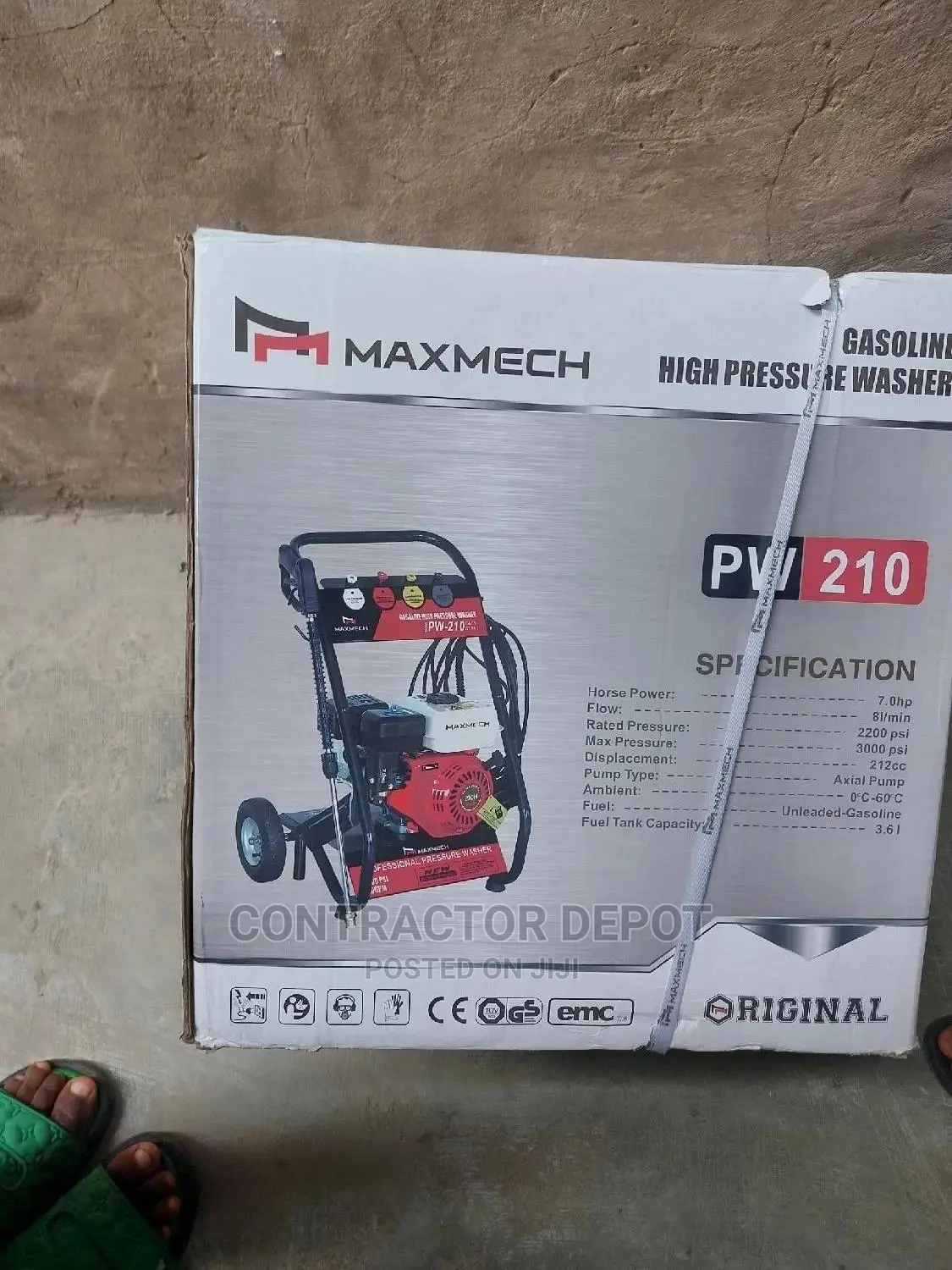Pw 210 Maxmech Gasoline Washer