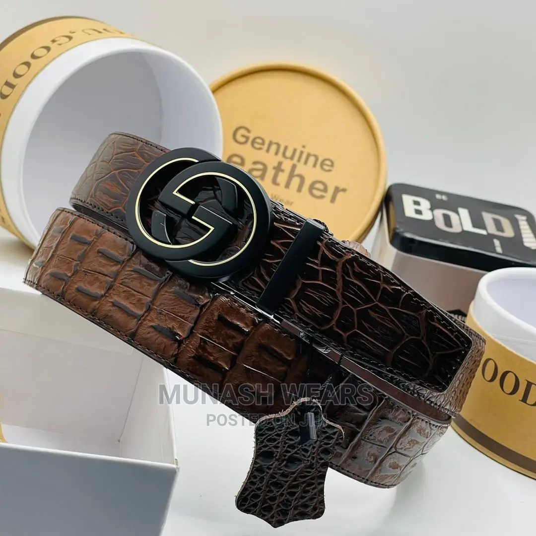 Luxury Men Leather Belts