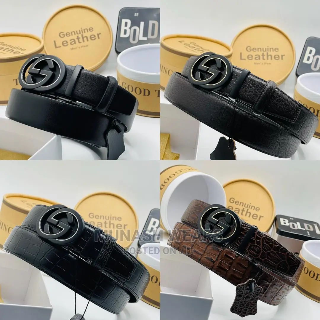 Luxury Men Leather Belts