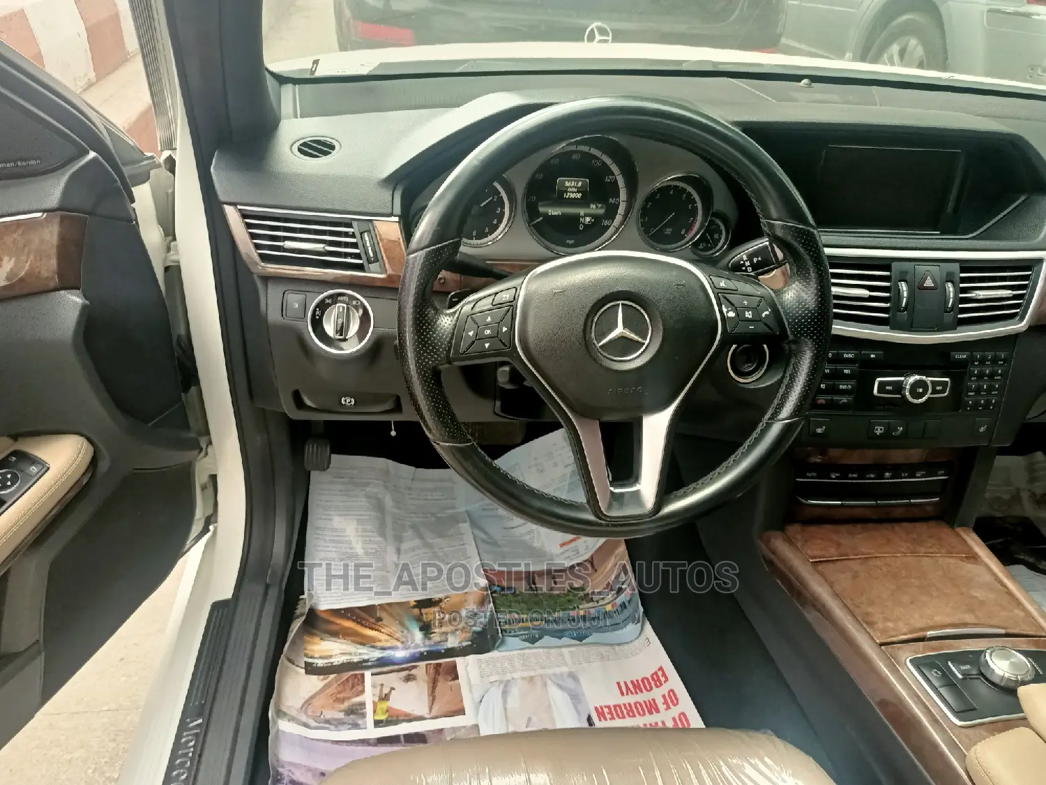 Mercedes-Benz E350 2013 White