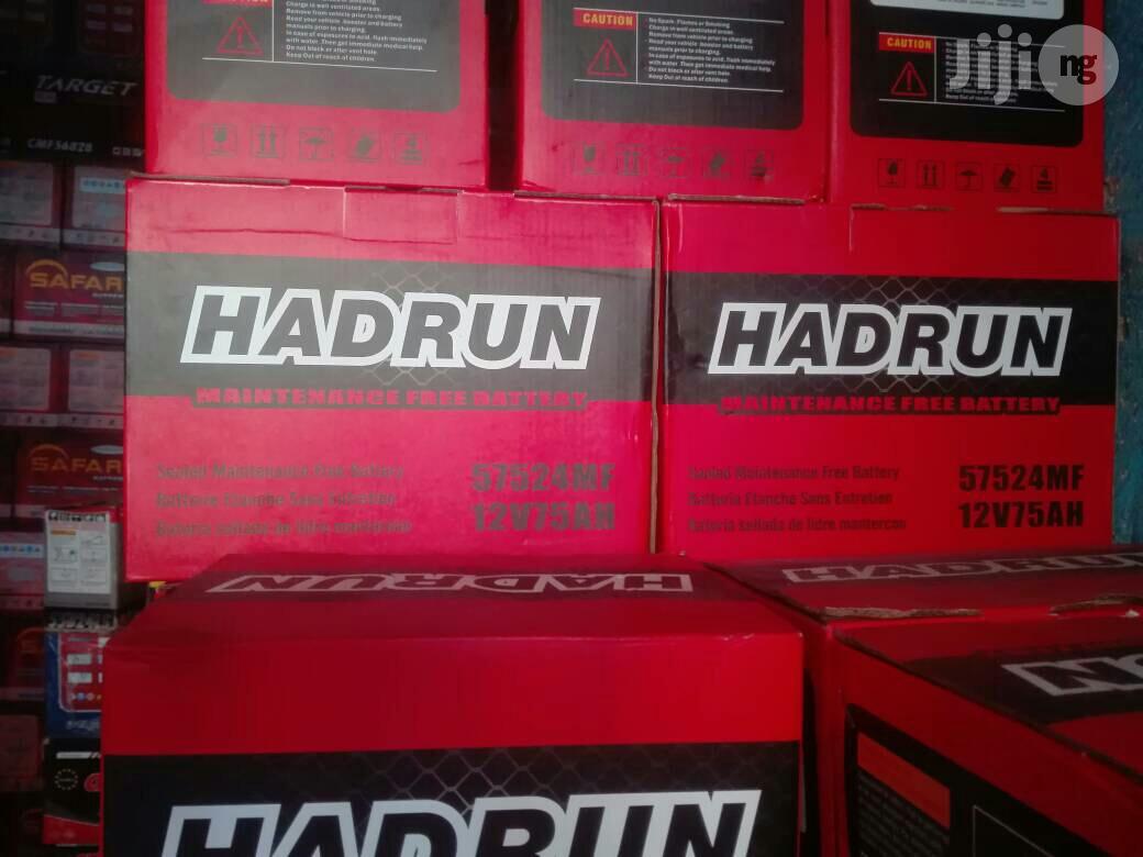 Hadrun Maintenance Free Motor Batteries