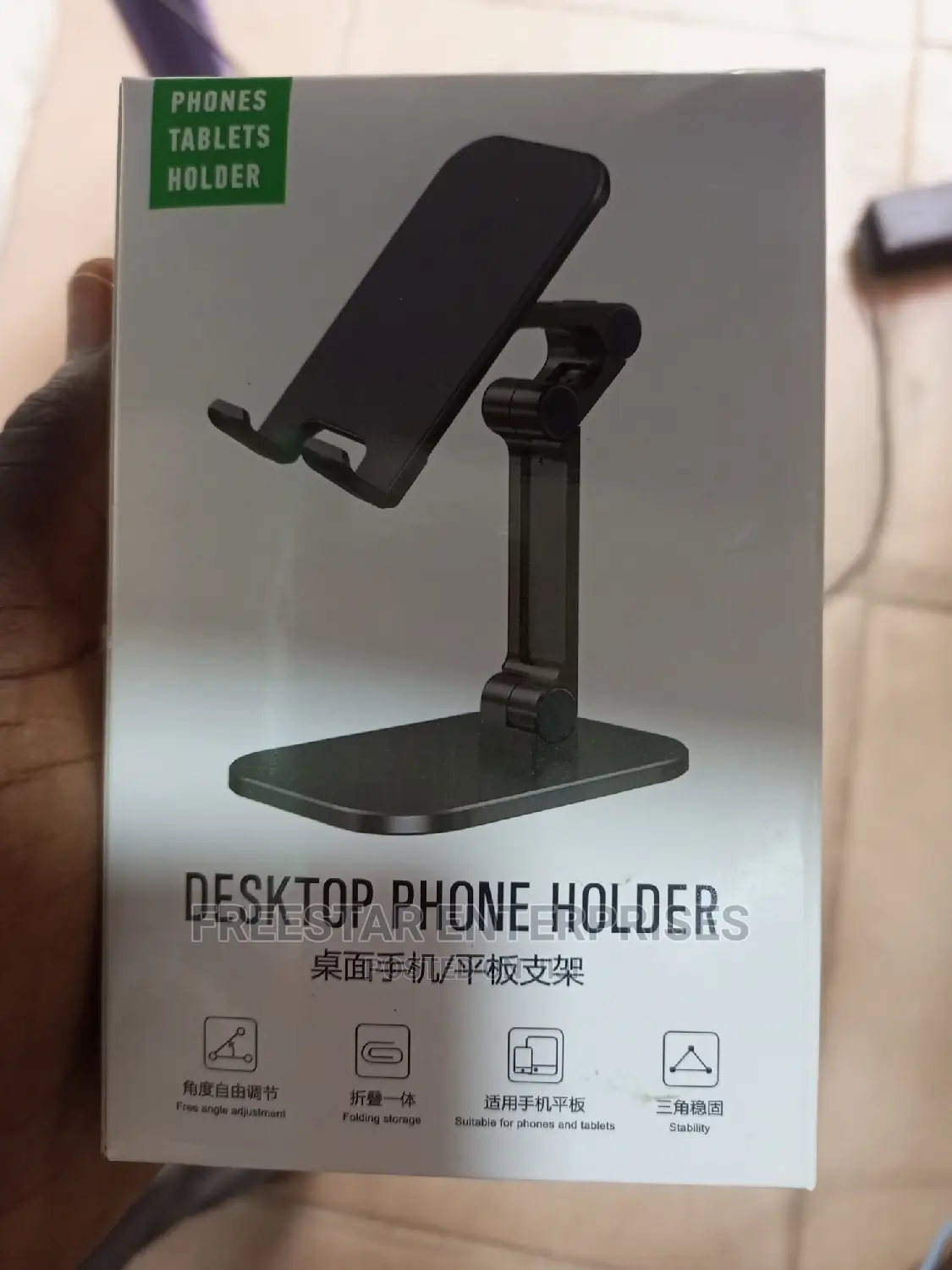 Desktop Phone Holder. Phone Tablet Holder. Phone Stand.