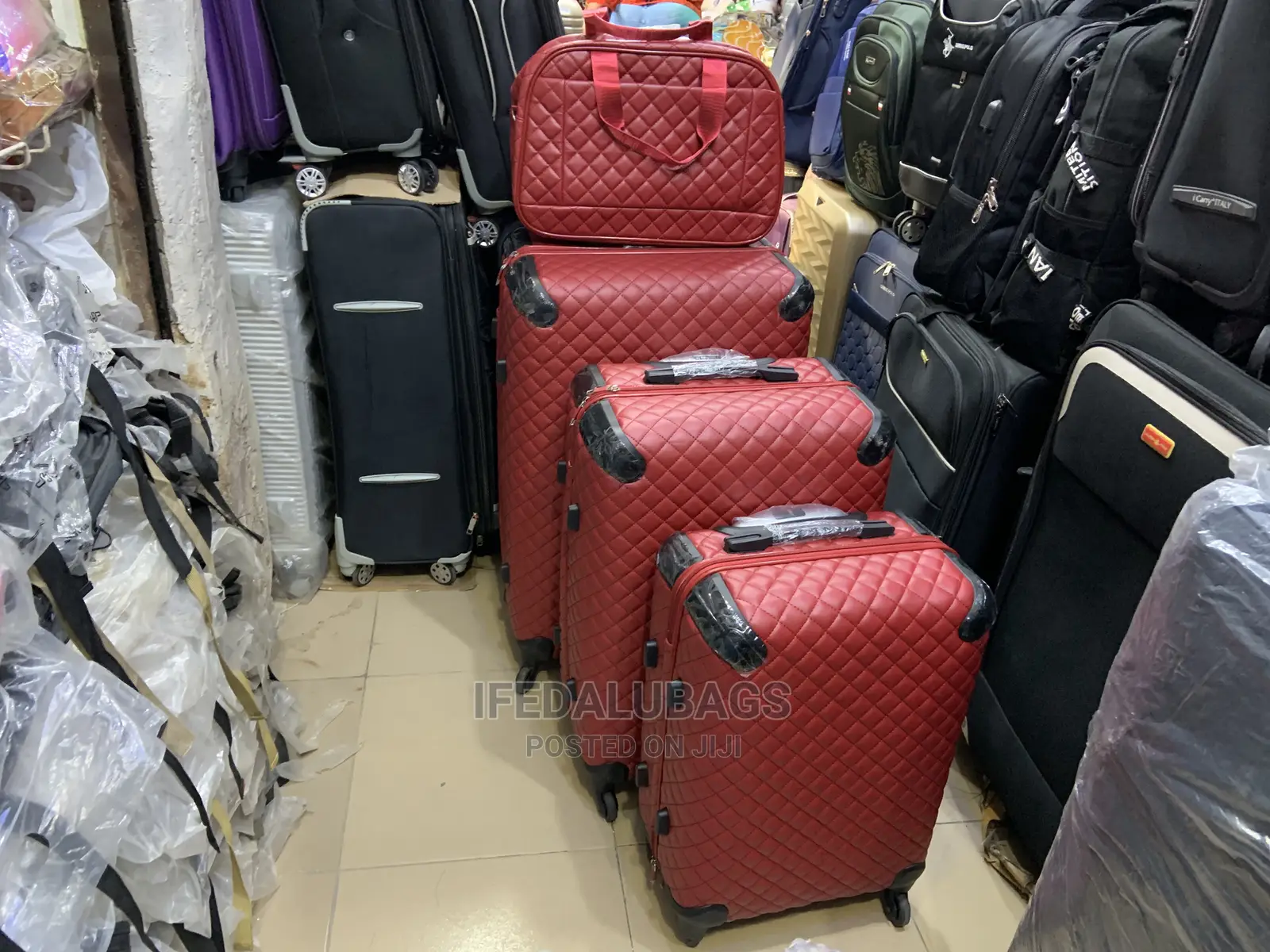Channel Inspired Quality Star Express Traveling Luggage