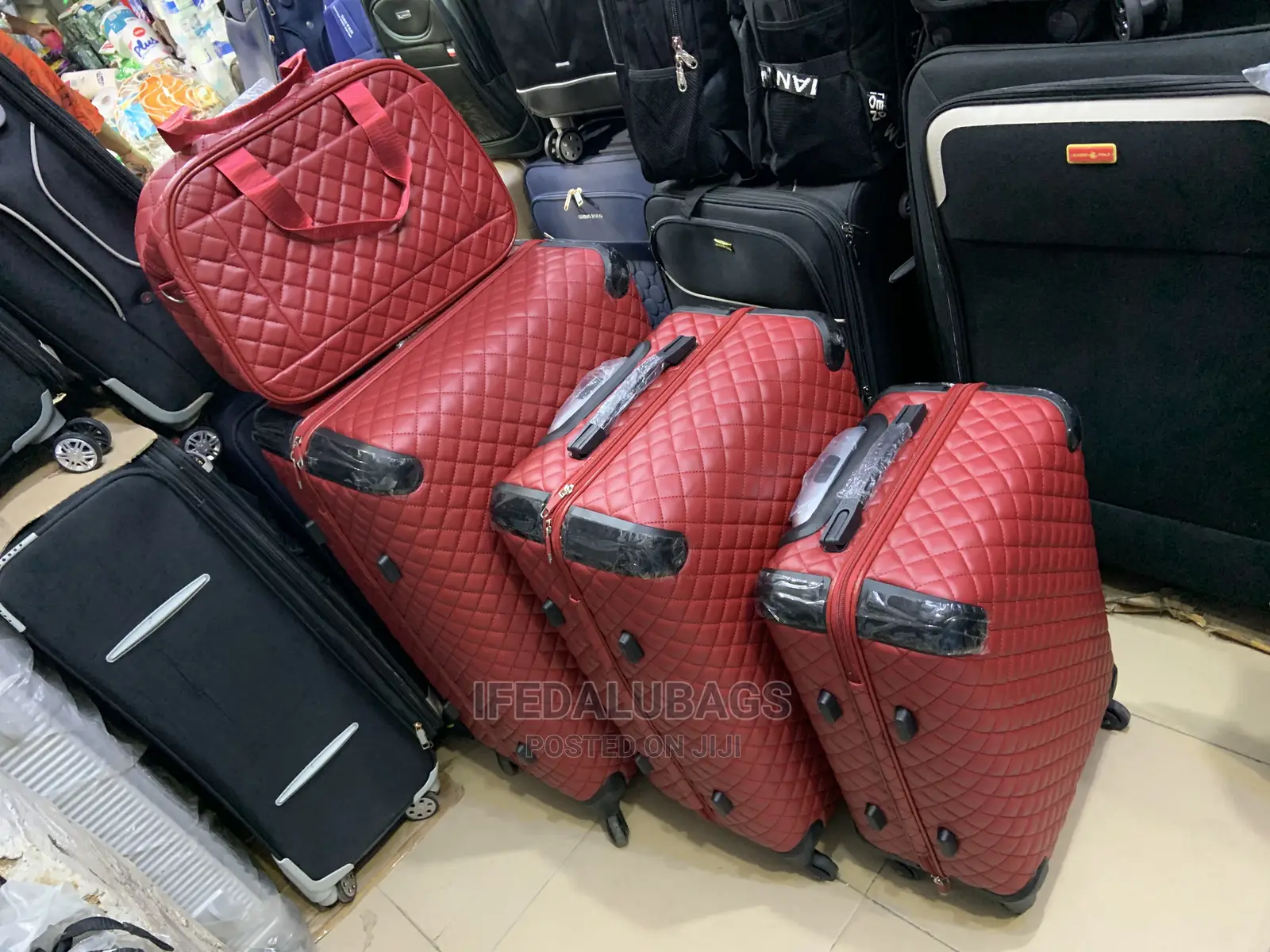 Channel Inspired Quality Star Express Traveling Luggage