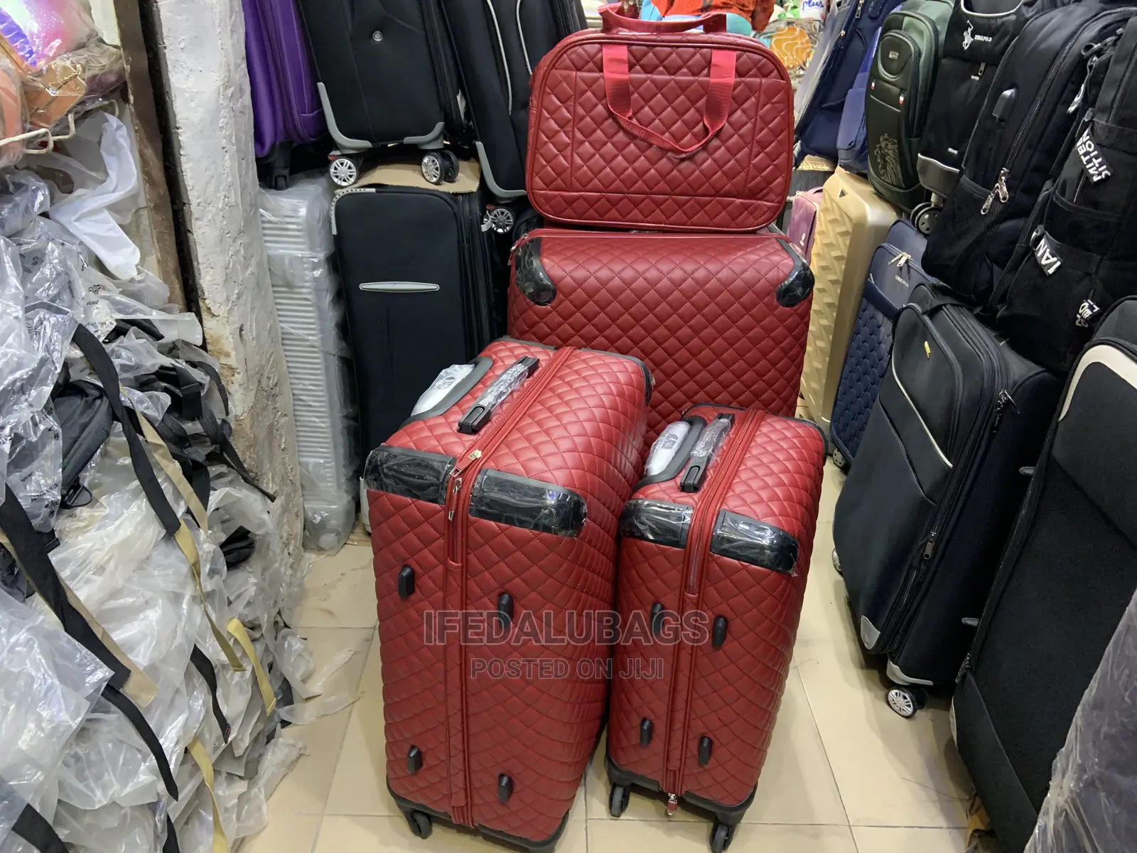 Channel Inspired Quality Star Express Traveling Luggage