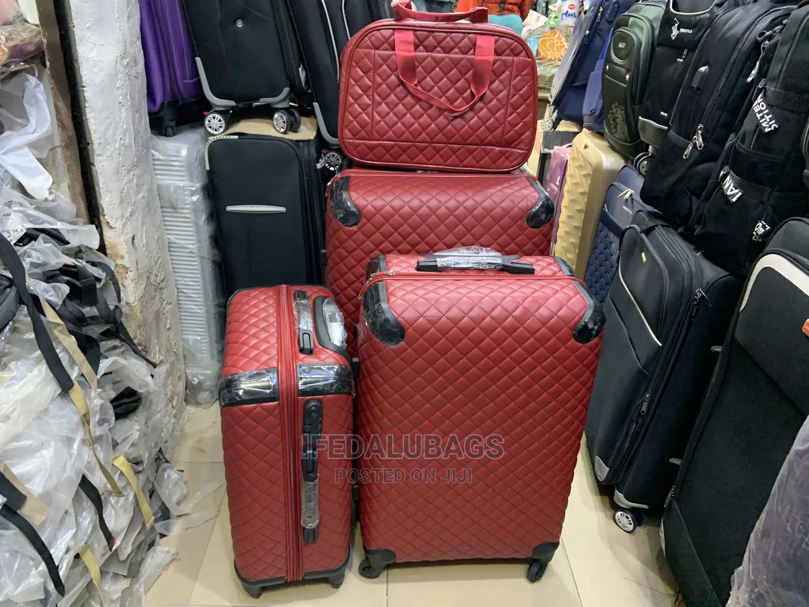 Channel Inspired Quality Star Express Traveling Luggage