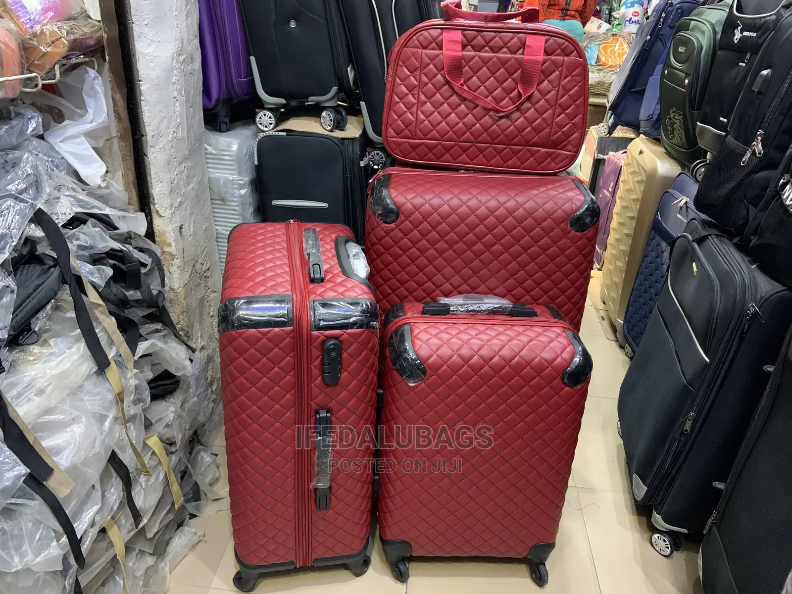 Channel Inspired Quality Star Express Traveling Luggage