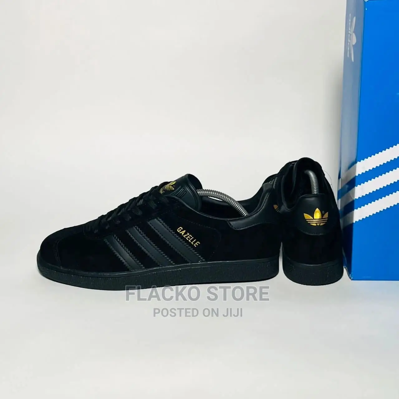 Original Adidas Gazelle Triple Black Sneakers