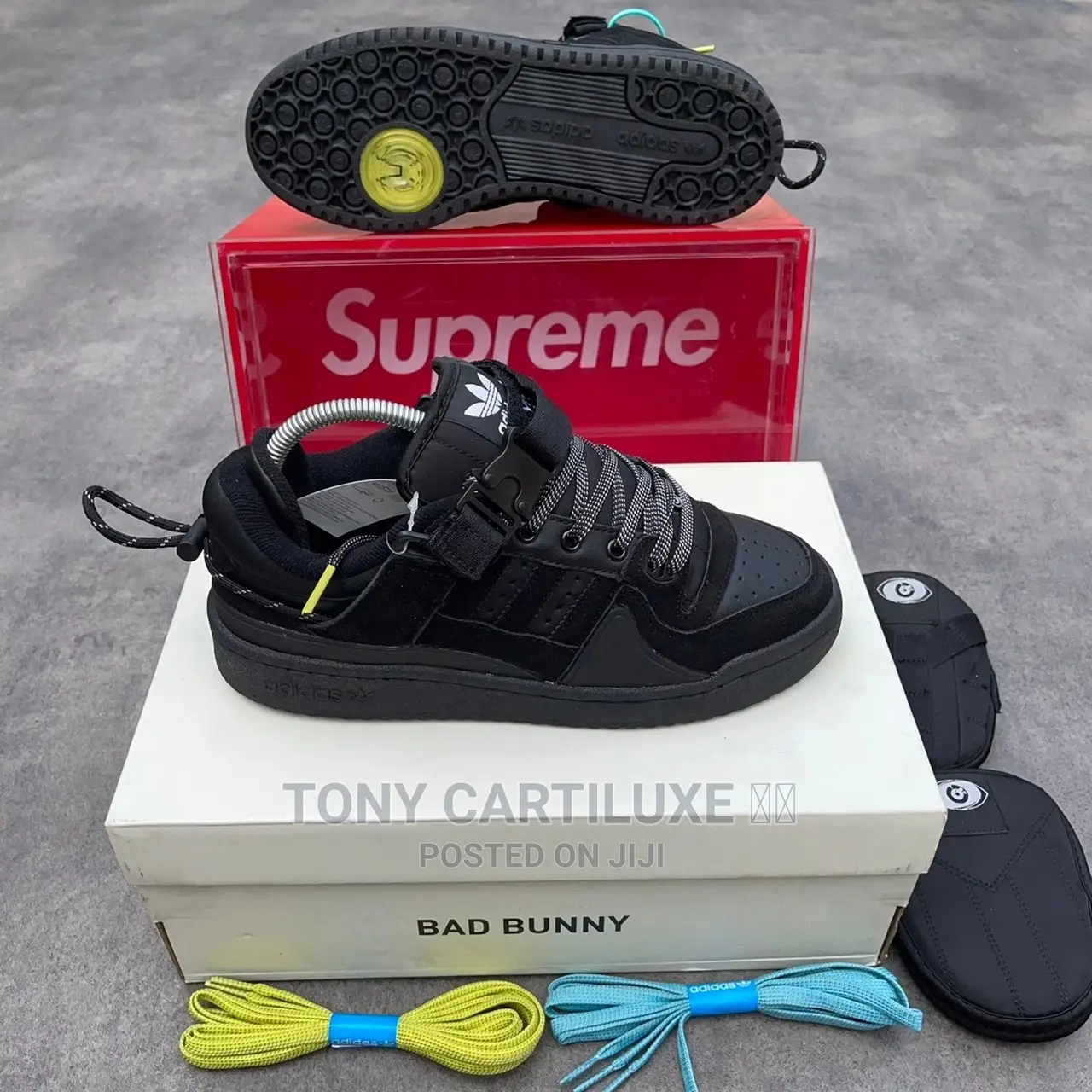 Bad Bunny X Adidas Forum 84 Low “Black*