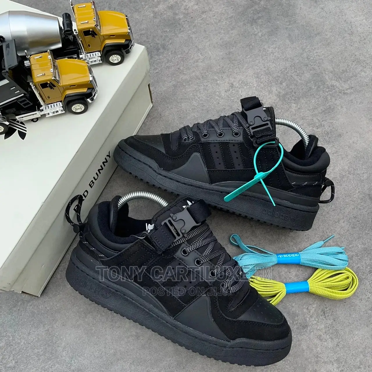Bad Bunny X Adidas Forum 84 Low “Black*