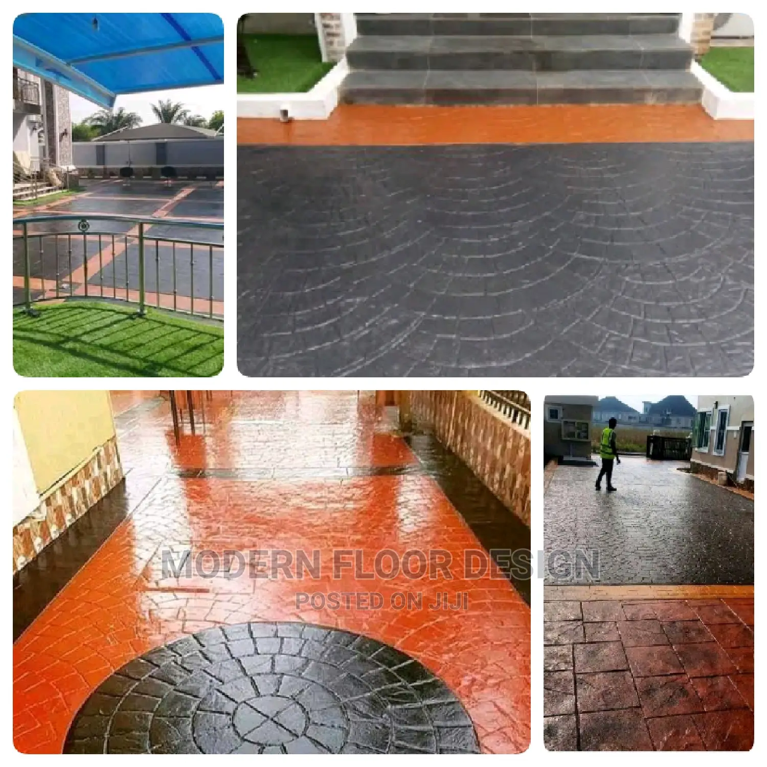 The Home Stamps Floor