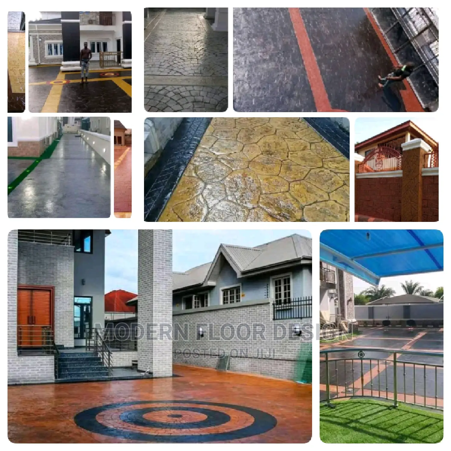 The Home Stamps Floor
