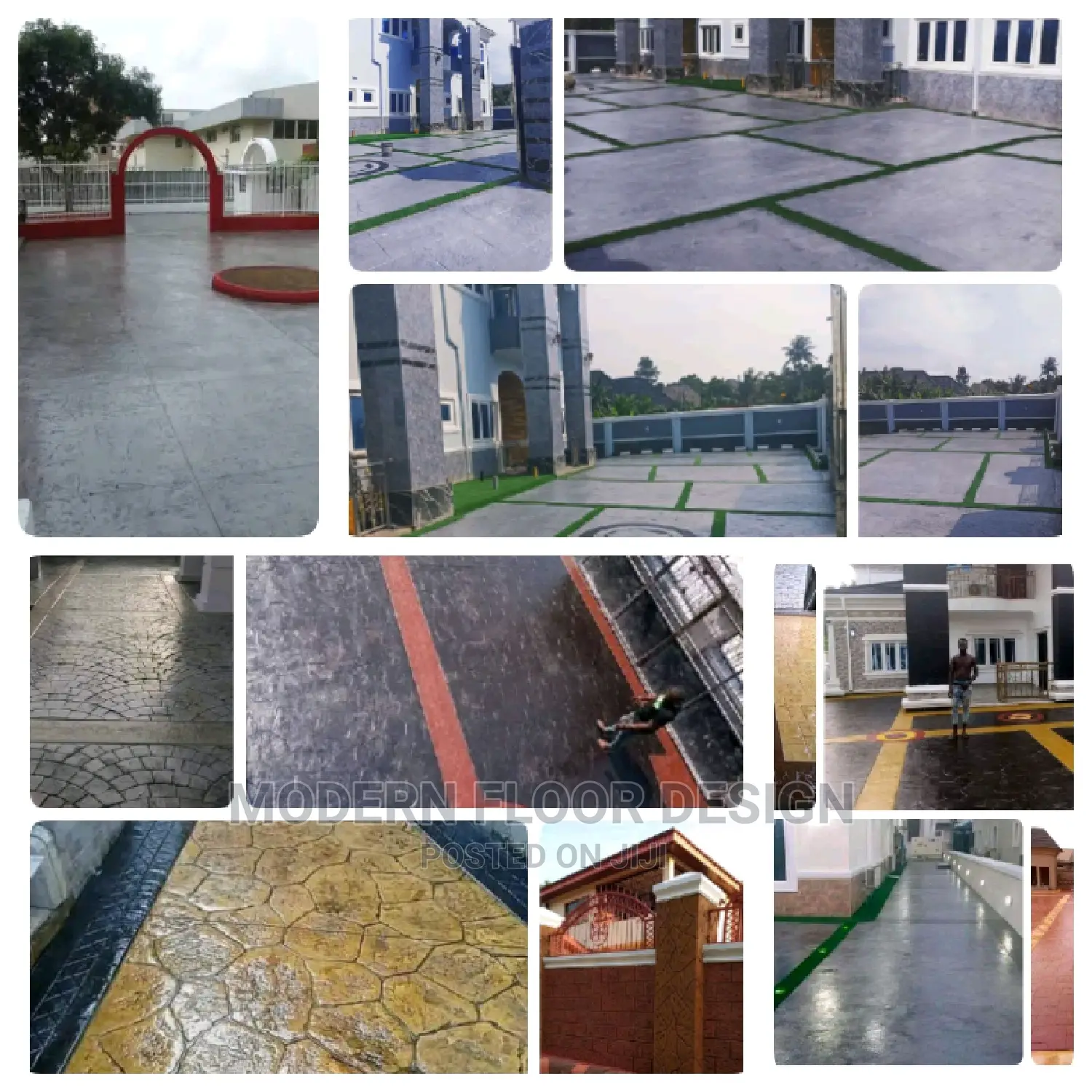 The Home Stamps Floor