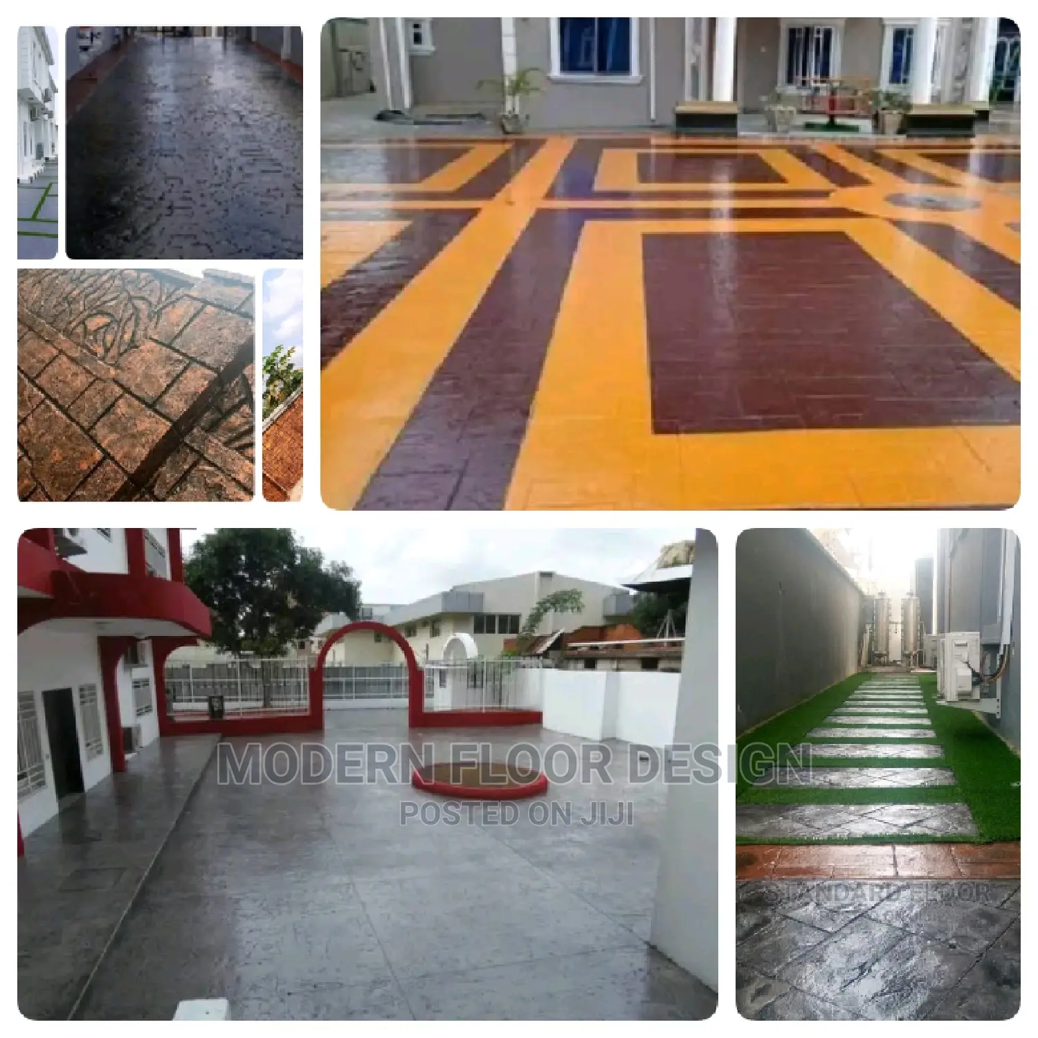 The Home Stamps Floor