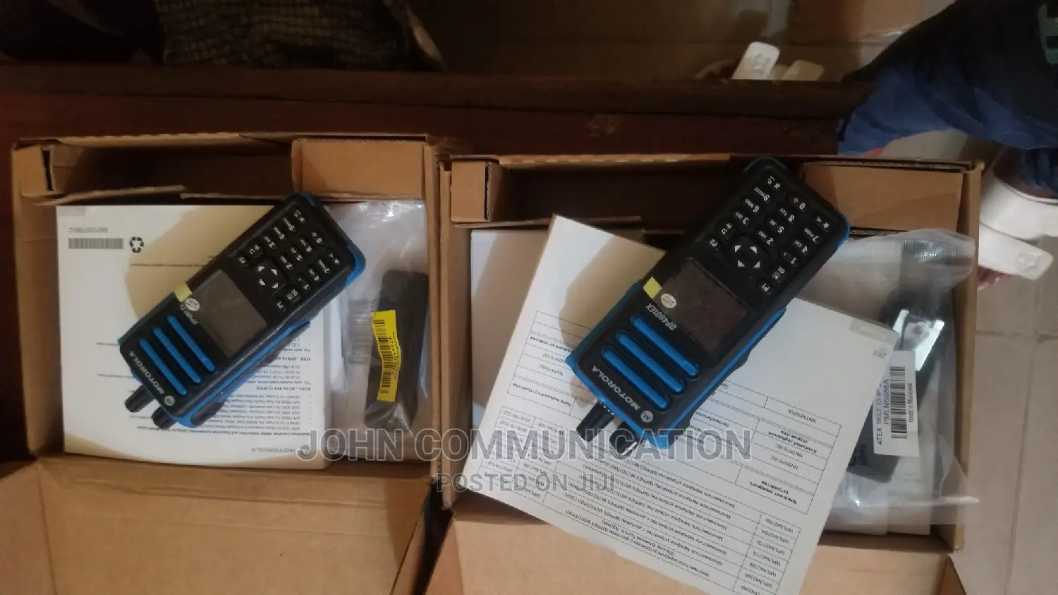 Motorola DP4801EX Series Atex Digital Fireproof Radio