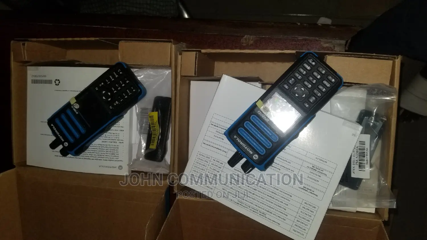 Motorola DP4801EX Series Atex Digital Fireproof Radio