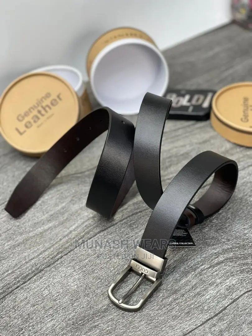 Men Luxury Leather Belts
