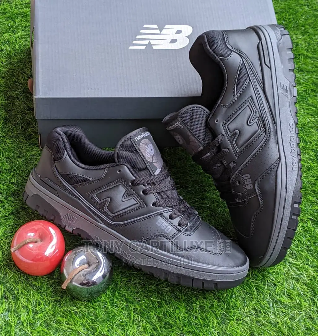 *The New Balance 550 “Triple Black”*