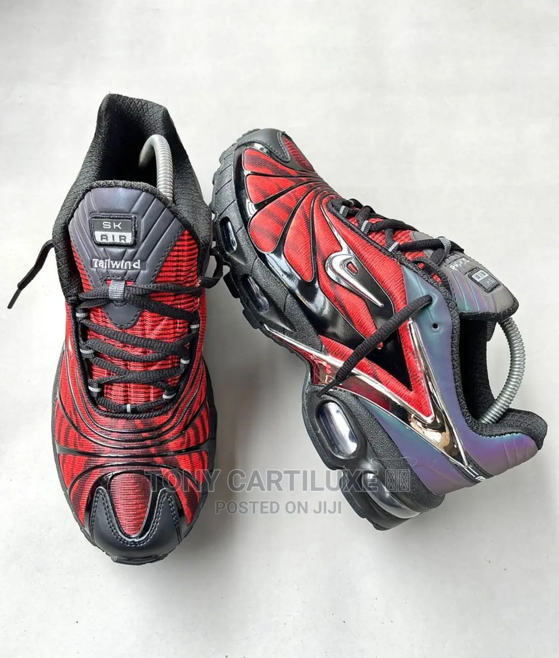 Skepta X Nike Airmax Tailwind v ’Chrome Red